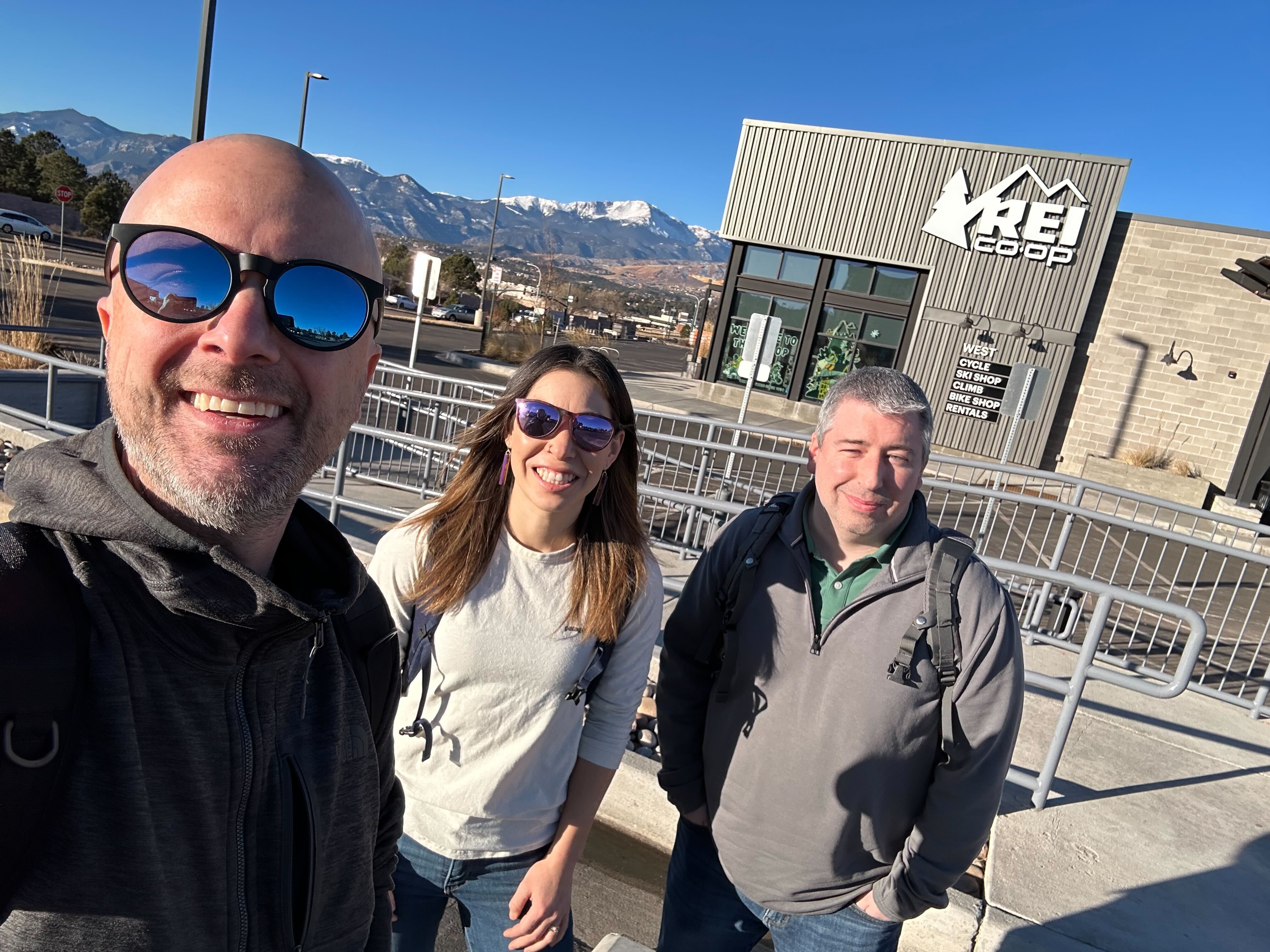 Members of the Ascent team on a listening tour in Denver, CO